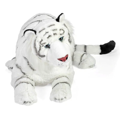 WILD REPUBLIC Leżący tygrys biały maskotka dla dziecka 76 cm Cuddlekins Jumbo