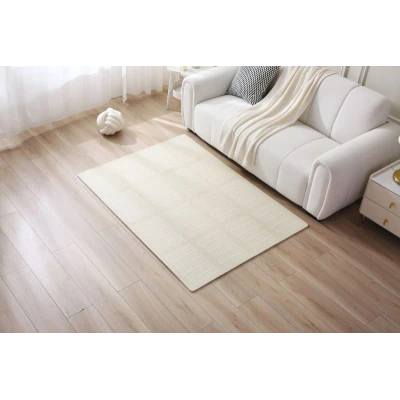 HAKUNA MATTE Puzzle piankowe duże Mata podłogowa dla dzieci Hygge 120 x 170 cm beżowe