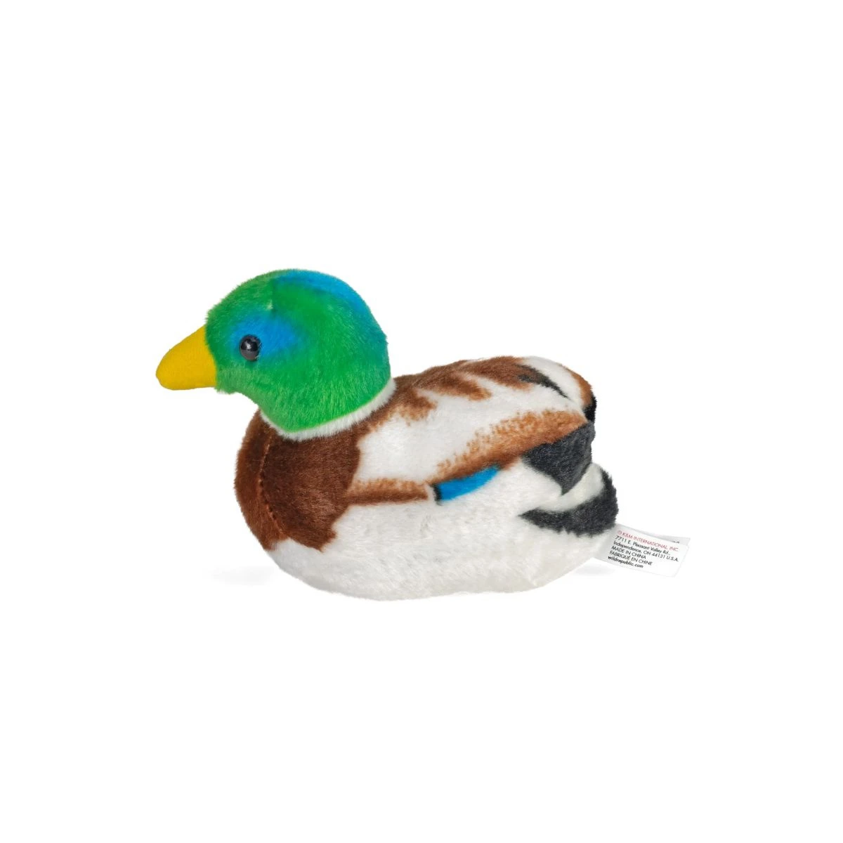 WILD REPUBLIC Kaczka krzyżówka maskotka z dźwiękiem 18 cm RSPB
