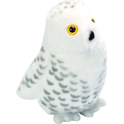 WILD REPUBLIC Sowa śnieżna maskotka z dźwiękiem 18 cm RSPB