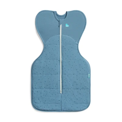 LOVE TO DREAM Otulacz Swaddle UP Rozmiar M 2.5 TOG Niebieskie kropeczki