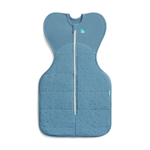 LOVE TO DREAM Otulacz Swaddle UP Rozmiar M 2.5 TOG Niebieskie kropeczki