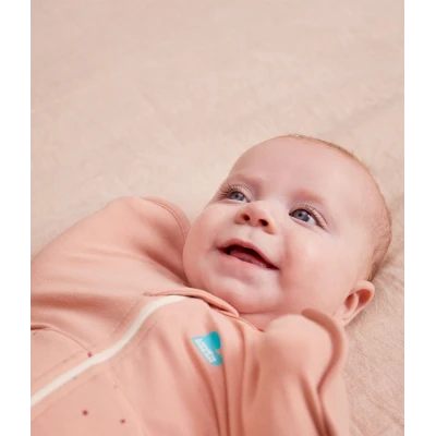 LOVE TO DREAM Otulacz Swaddle UP Rozmiar M 2.5 TOG Różowe kropeczki