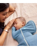 LOVE TO DREAM Otulacz Swaddle UP Rozmiar M 2.5 TOG Niebieskie kropeczki