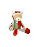 DOUDOU ET COMPAGNIE DOUDOU przytulanka chochlik świąteczny  40 cm Farceur Cotillon