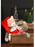 DOUDOU ET COMPAGNIE DOUDOU przytulanka chochlik świąteczny  40 cm Farceur Cannelle