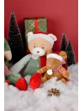 DOUDOU ET COMPAGNIE DOUDOU przytulanka chochlik świąteczny  40 cm Farceur Cotillon