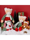DOUDOU ET COMPAGNIE DOUDOU przytulanka chochlik świąteczny  40 cm Farceur Cannelle