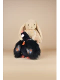 DOUDOU ET COMPAGNIE DOUDOU przytulanka kurka Poulette Histoire d'Ours 28 cm czarna
