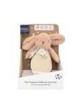 DOUDOU ET COMPAGNIE DOUDOU lampka nocna muzyczna Lapin Doudou Culbuto  16 cm beżowy piaskowy