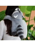 DOUDOU ET COMPAGNIE DOUDOU obciążeniowy pluszowy szop pracz Podcoll Histoire d'Ours 50 cm szary
