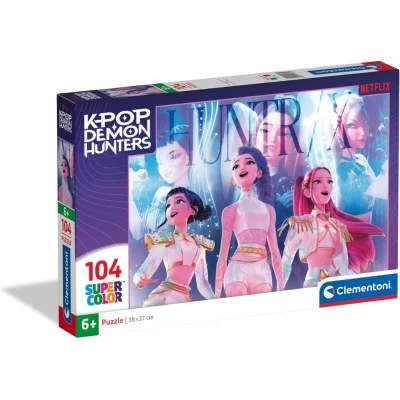 Clementoni 21762 KPOP Demon Hunters Puzzle 104 Elementy