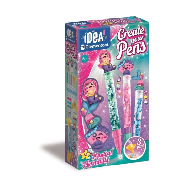 Clementoni 18159 Idea Mini Fabryka Długopisów Syrenki