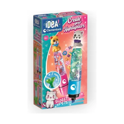 Clementoni 18166 Idea Mini Fabryka Markerów Słodkie Pupile