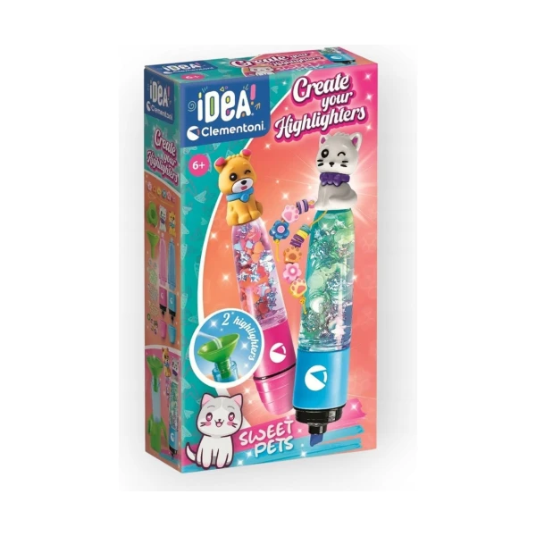 Clementoni 18166 Idea Mini Fabryka Markerów Słodkie Pupile