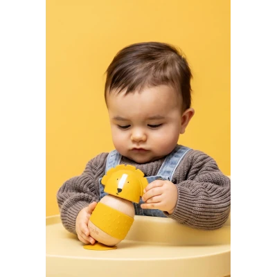 TRIXIE Drewniana silikonowa zabawka do bujania Lew Baby