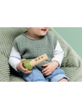 TRIXIE Drewniana latarka z silikonowymi elementami Dinozaur Baby