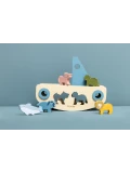 TRIXIE Drewniana łódka statek sorter Baby