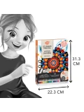 BUKI Malowanie po numerach MANDALE