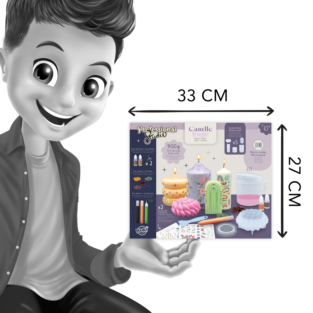 BUKI Professional Studio ŚWIECE SOJOWE Expert