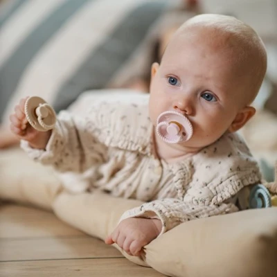 FRIGG Mini Mocha Smoczek uspokajający 2-pak silikon 0-6m