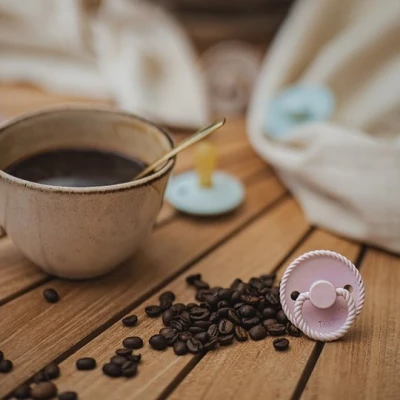 FRIGG Mini Mocha Smoczek uspokajający 2-pak silikon 0-6m