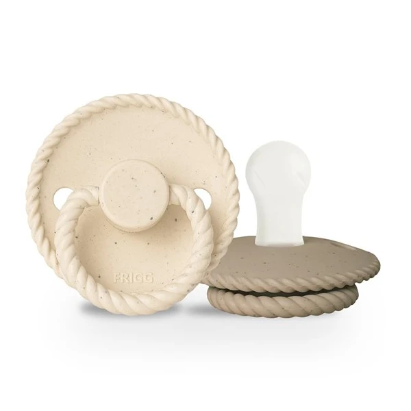 FRIGG Mini Mocha Smoczek uspokajający 2-pak silikon 6-18m