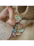 FRIGG Mini Mocha Smoczek uspokajający 2-pak silikon 6-18m