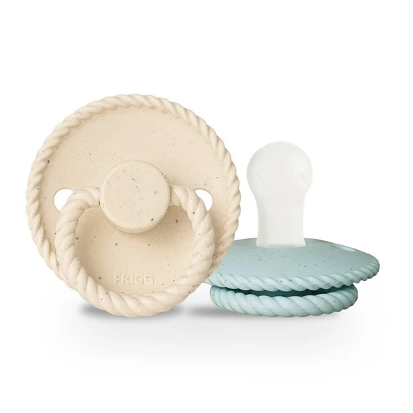 FRIGG Mini Mocha Smoczek uspokajający 2-pak silikon 6-18m