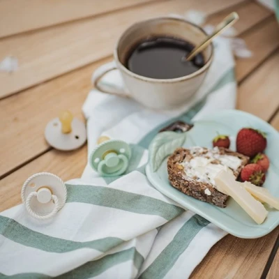 FRIGG Mini Mocha Smoczek uspokajający 2-pak silikon 6-18m