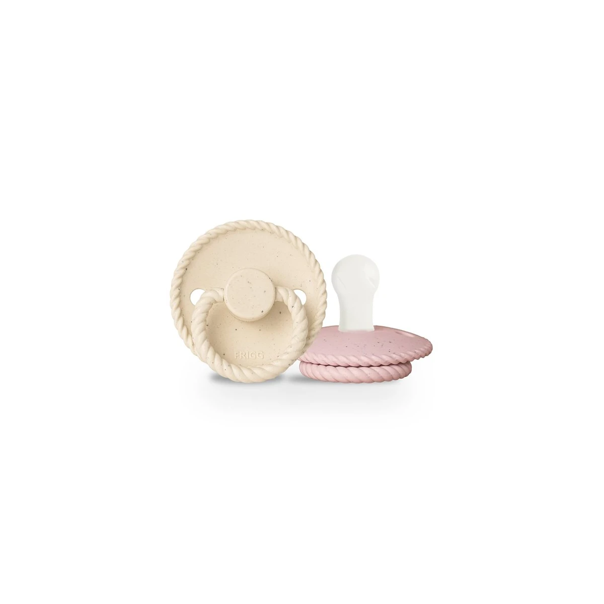 FRIGG Mini Mocha Smoczek uspokajający 2-pak silikon 6-18m