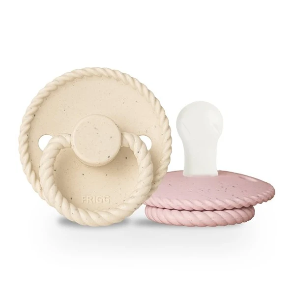 FRIGG Mini Mocha Smoczek uspokajający 2-pak silikon 6-18m