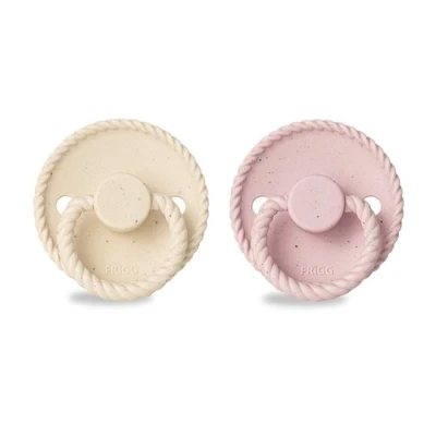 FRIGG Mini Mocha Smoczek uspokajający 2-pak silikon 6-18m