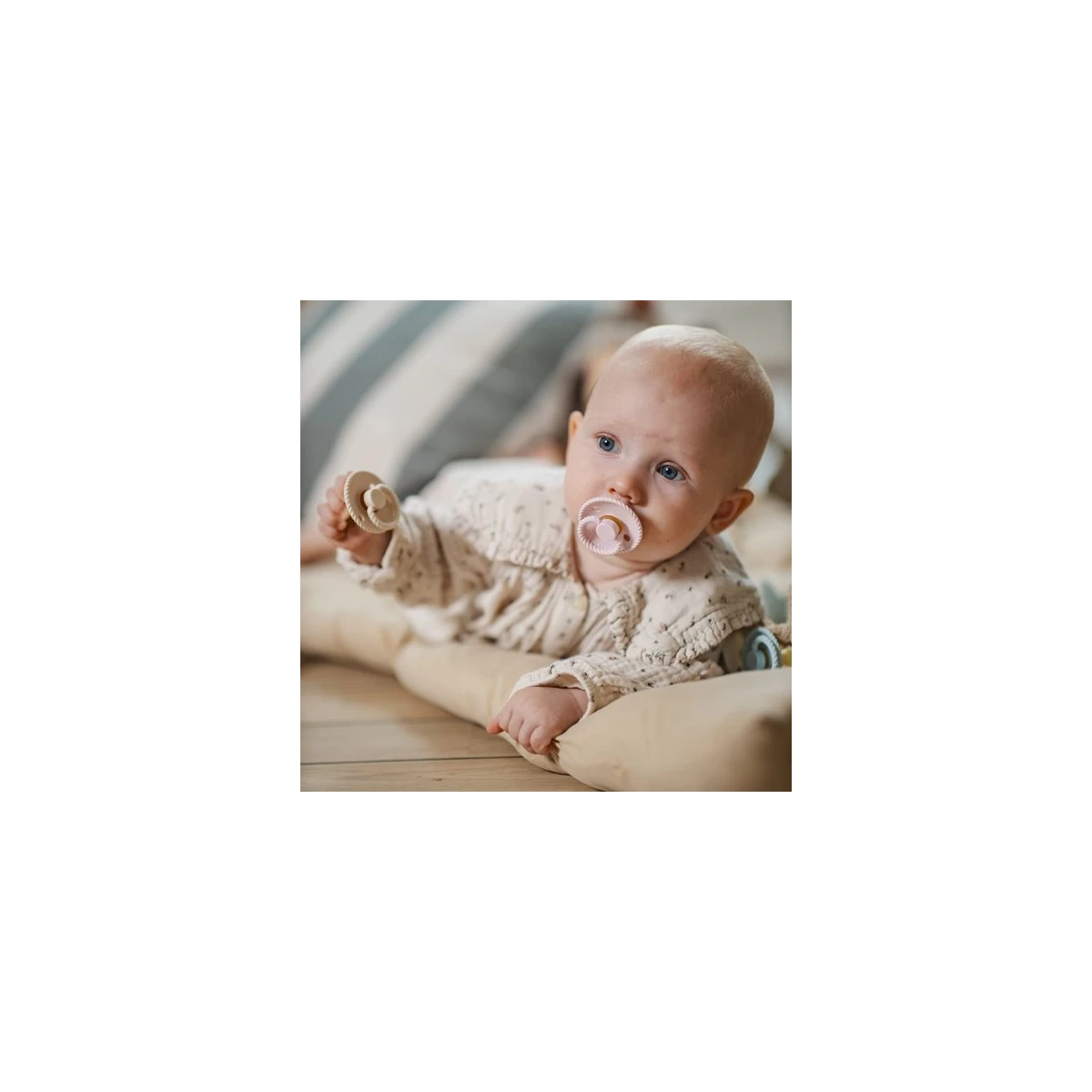 FRIGG Mini Mocha Smoczek uspokajający 2-pak silikon 6-18m