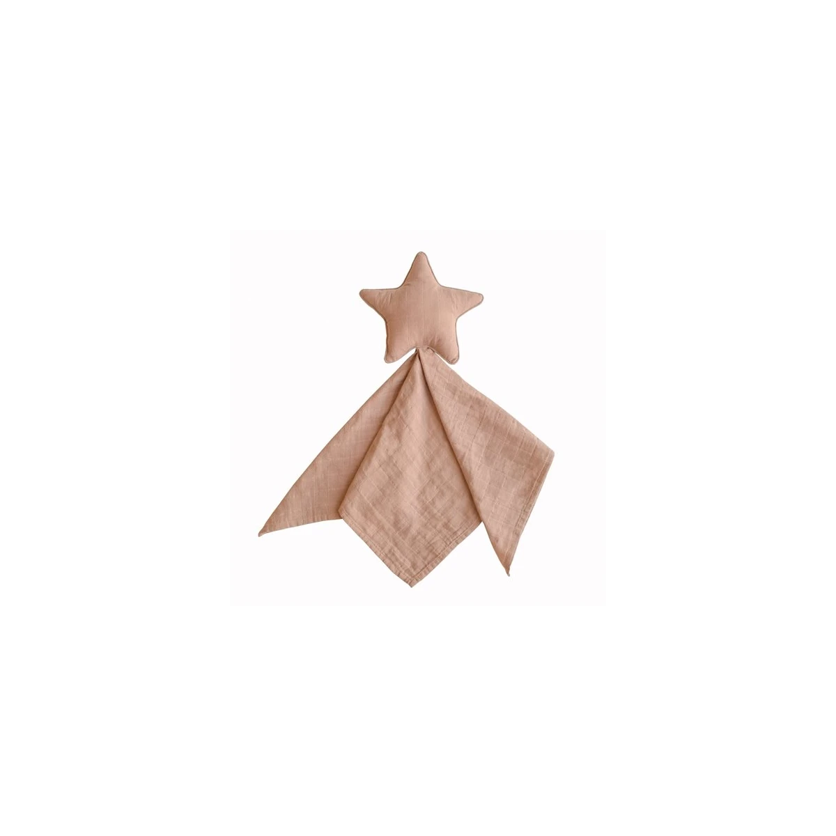 Mushie Kocyk przytulanka Lovey Star Natural