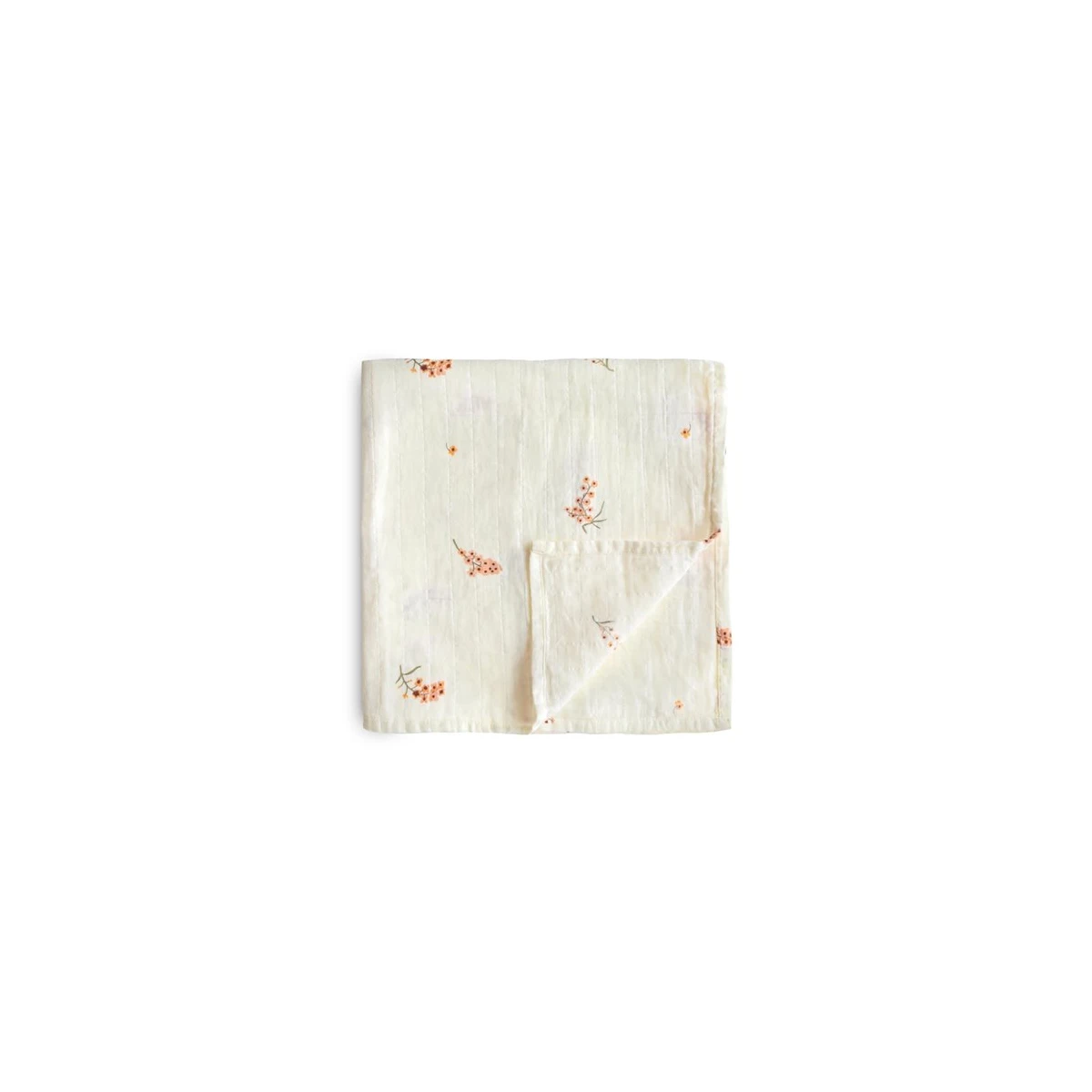 Mushie Otulacz z bawełny organicznej 120x120cm Flowers