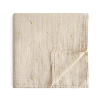 Mushie Otulacz z bawełny organicznej 120x120cm Kites