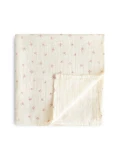 Mushie Otulacz z bawełny organicznej 120x120cm Bows