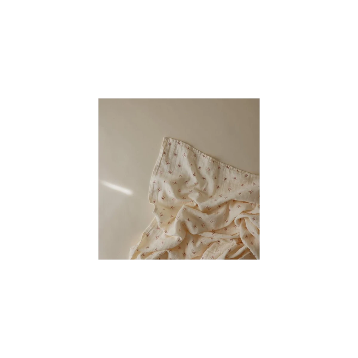 Mushie Otulacz z bawełny organicznej 120x120cm Bows