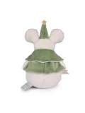 DOUDOU ET COMPAGNIE DOUDOU przytulanki myszki świąteczne Boule de Neige  15 cm 6 szt. ZESTAW