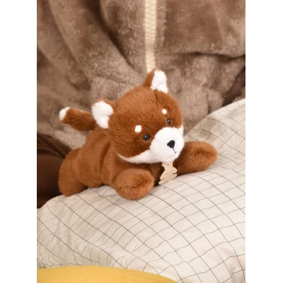 DOUDOU ET COMPAGNIE DOUDOU obciążeniowy pluszowy lis Les P'tits Relax Histoire d'Ours 22 cm rudy