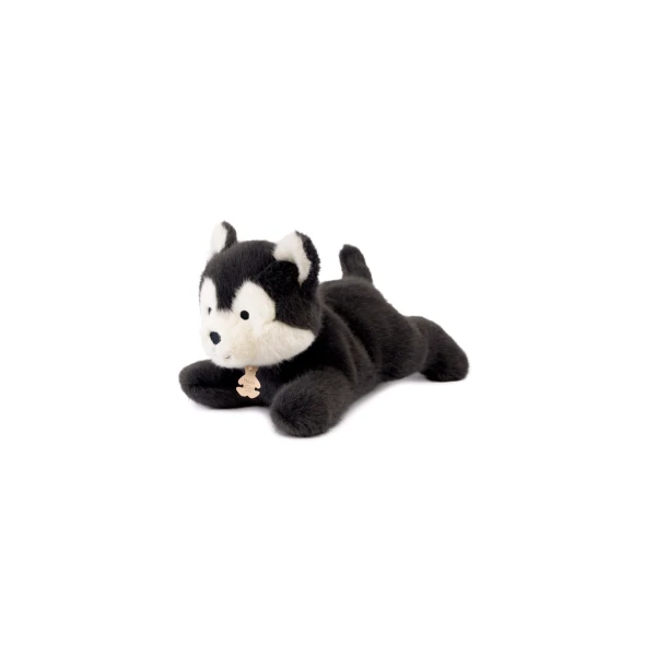 DOUDOU ET COMPAGNIE DOUDOU obciążeniowy pluszowy wilk Les P'tits Relax Histoire d'Ours 22 cm szary