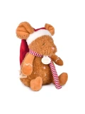 DOUDOU ET COMPAGNIE DOUDOU przytulanki myszki świąteczne Boule de Neige  15 cm 6 szt. ZESTAW