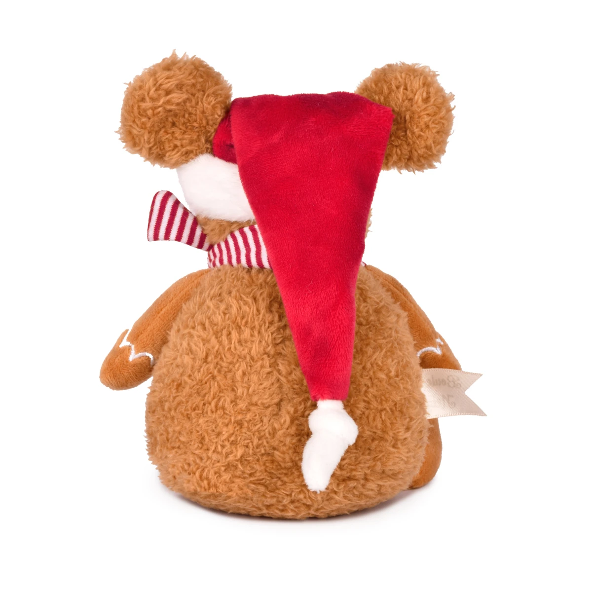 DOUDOU ET COMPAGNIE DOUDOU przytulanki myszki świąteczne Boule de Neige  15 cm 6 szt. ZESTAW