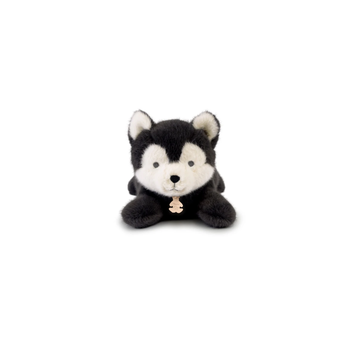 DOUDOU ET COMPAGNIE DOUDOU obciążeniowy pluszowy wilk Les P'tits Relax Histoire d'Ours 22 cm szary