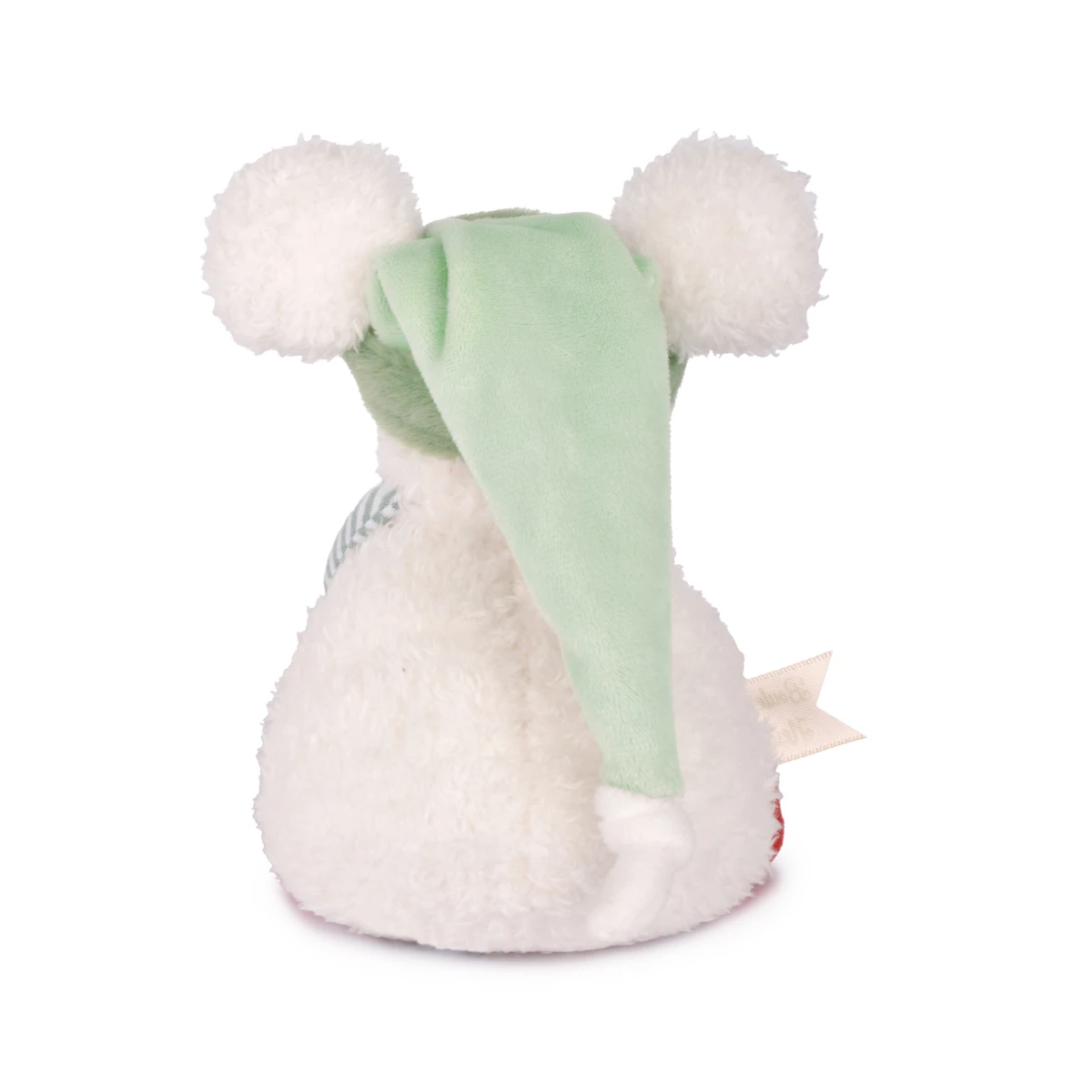 DOUDOU ET COMPAGNIE DOUDOU przytulanki myszki świąteczne Boule de Neige  15 cm 6 szt. ZESTAW