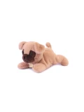 DOUDOU ET COMPAGNIE DOUDOU obciążeniowy pluszowy pies mops Les P'tits Relax Histoire d'Ours 22 cm biały
