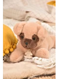 DOUDOU ET COMPAGNIE DOUDOU obciążeniowy pluszowy pies mops Les P'tits Relax Histoire d'Ours 22 cm biały