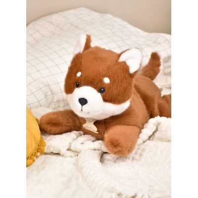 DOUDOU ET COMPAGNIE DOUDOU obciążeniowy pluszowy lis Les P'tits Relax Histoire d'Ours 30 cm rudy