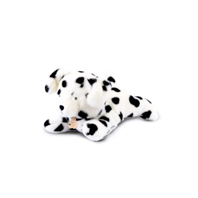DOUDOU ET COMPAGNIE DOUDOU obciążeniowy pluszowy pies dalmatyńczyk Les P'tits Relax Histoire d'Ours 30 cm biały